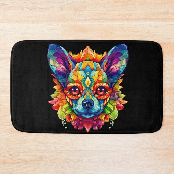 Item preview, Sugar Skull Dog | Mosaic Dog | Crystal Skull Dog | Day of the Dead | Dia de los Muertos designed and sold by CoolHippoQuotes.