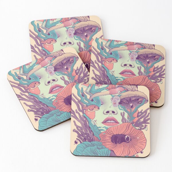 Item preview, woman's face surrealism designed and sold by MateLDN.