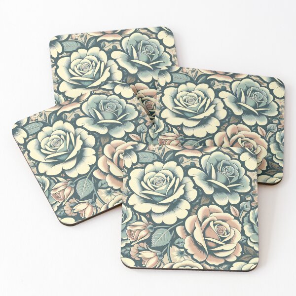 Item preview, Retro roses designed and sold by Joanne Walsh.