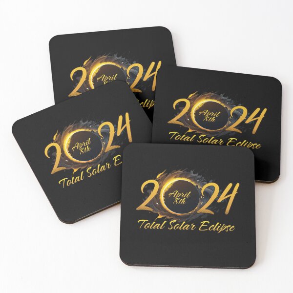 Item preview, Total Solar Eclipse 2024 USA designed and sold by SeledineArt.