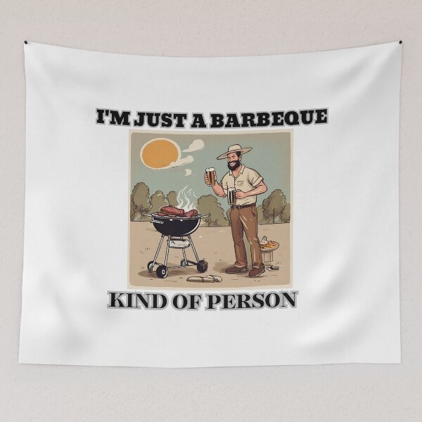 Item preview, I'm just a barbaque kind of person 3 designed and sold by LorenzoArtZa.
