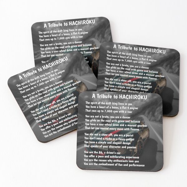 Item preview, A tribute to Hachiroku designed and sold by MOTOSHIFT.