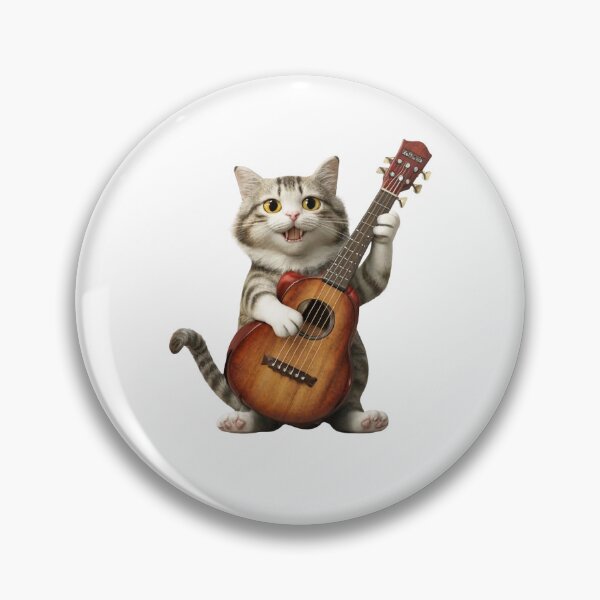 Item preview, Meowster Jam: Cat Playing Guitar - Trending Pet Music designed and sold by CatMemesWorld.