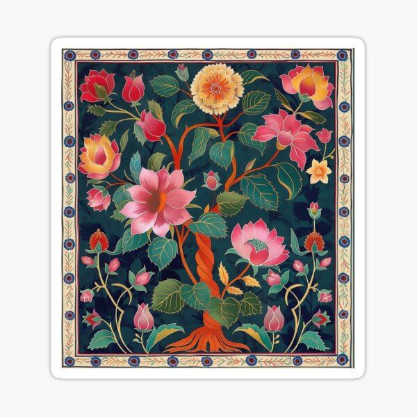 Item preview, Indian art inspired design designed and sold by CulturalVibes.