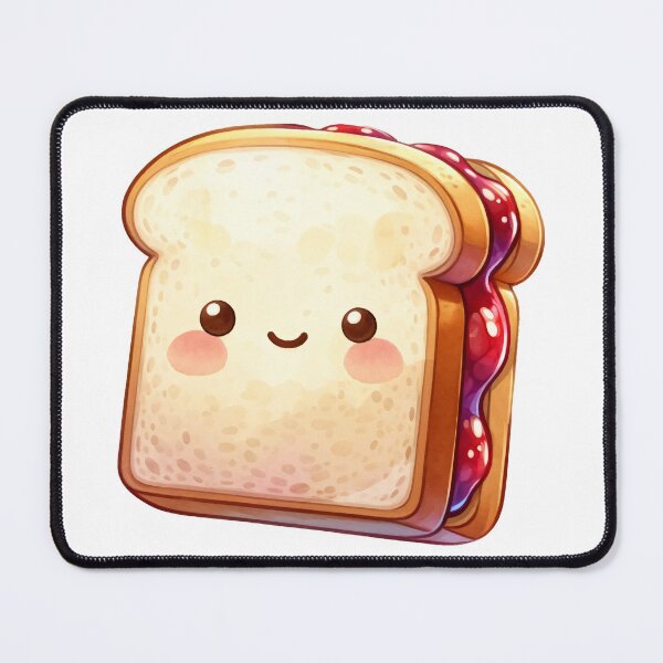 Item preview, Cute Peanut Butter & Jelly Sandwich designed and sold by Emitropy.