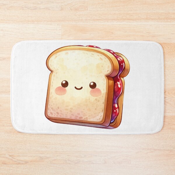 Item preview, Cute Peanut Butter & Jelly Sandwich designed and sold by Emitropy.