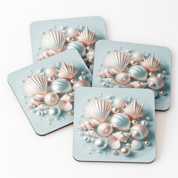 Item preview, Sea Shells: A Pastel Collection of Oceanic Treasures designed and sold by DethLock.
