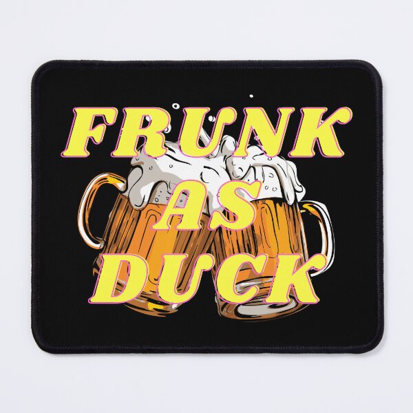 Item preview, FRUNK AS DUCK designed and sold by BootsNCatsStore.