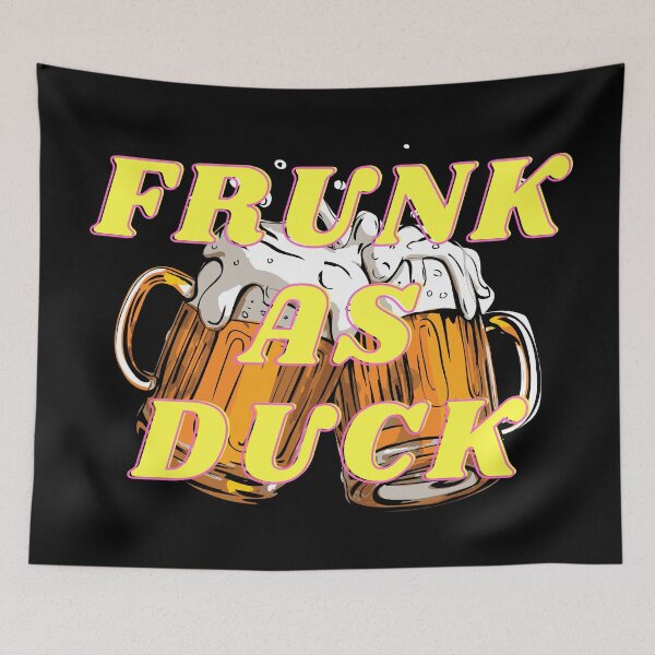 Item preview, FRUNK AS DUCK designed and sold by BootsNCatsStore.
