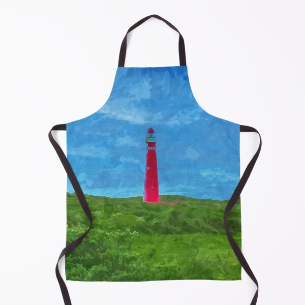 Item preview, Lighthouse on the Dutch island of Schiermonnikoog in watercolor designed and sold by Intermundium.