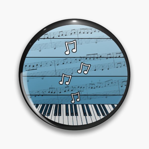 Artikelvorschau, Jazzpianist, Musiknotation, Klavierlehrer, Musiker entworfen und verkauft von doodlerob.