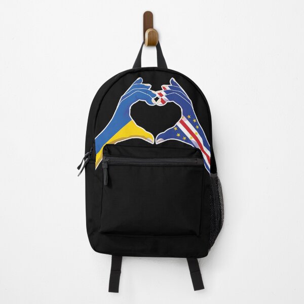 Item preview, Cape Verde Ukraine Ukrainian Love Heart Peace designed and sold by FlagX.