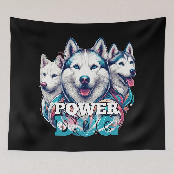 Item preview, Husky Power Dog Gift designed and sold by Pineapple-Tree.