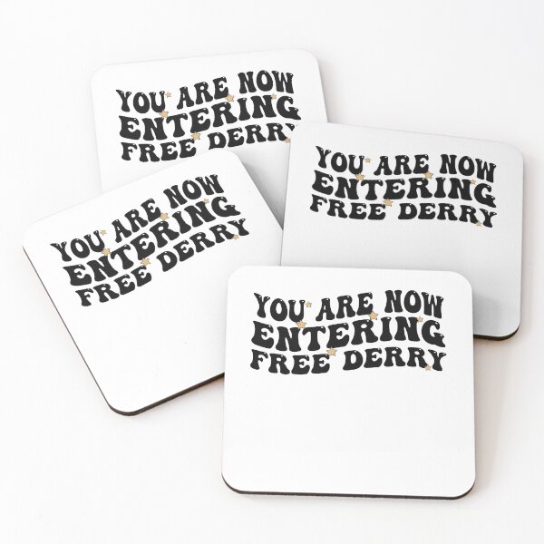 Item preview, You Are Now Entering Free Derry designed and sold by Empiredesigner3.
