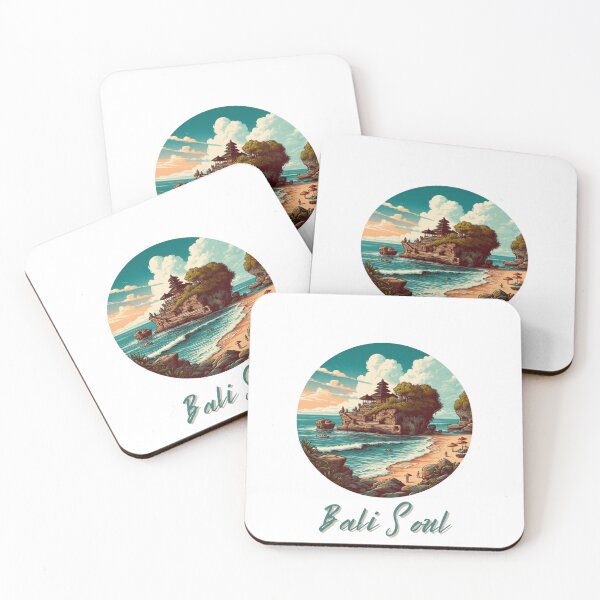 Item preview, "Bali Bliss: Retro Escape to Kintamani" - Surfing Balinese Travel designed and sold by stickercuffs.