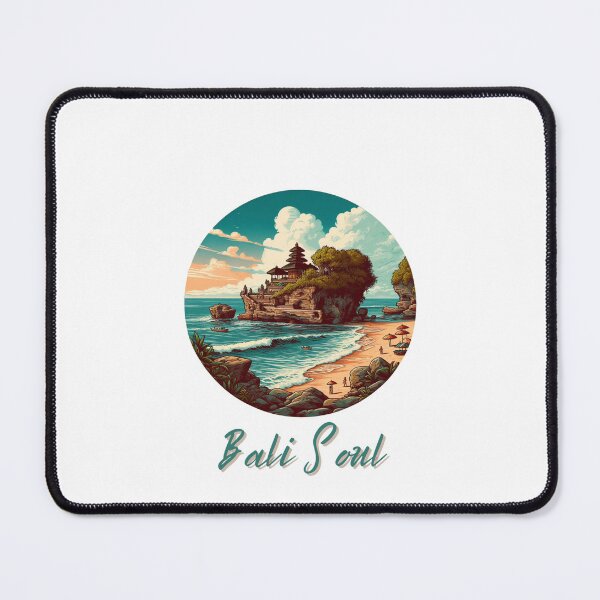 Item preview, "Bali Bliss: Retro Escape to Kintamani" - Surfing Balinese Travel designed and sold by stickercuffs.