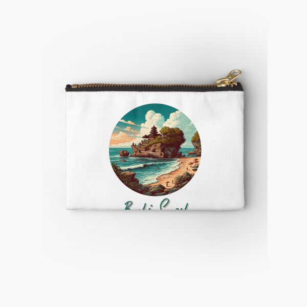 Item preview, "Bali Bliss: Retro Escape to Kintamani" - Surfing Balinese Travel designed and sold by stickercuffs.