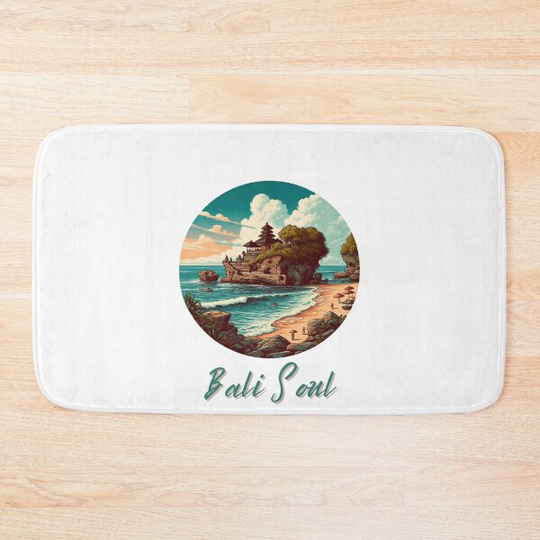 Item preview,  "Bali Bliss: Retro Escape to Kintamani" - Surfing Balinese Travel designed and sold by stickercuffs.