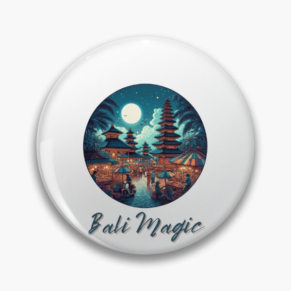 Item preview,  "Enchanted Bali: Kintamani Odyssey" - Surfing Balinese Travel designed and sold by stickercuffs.