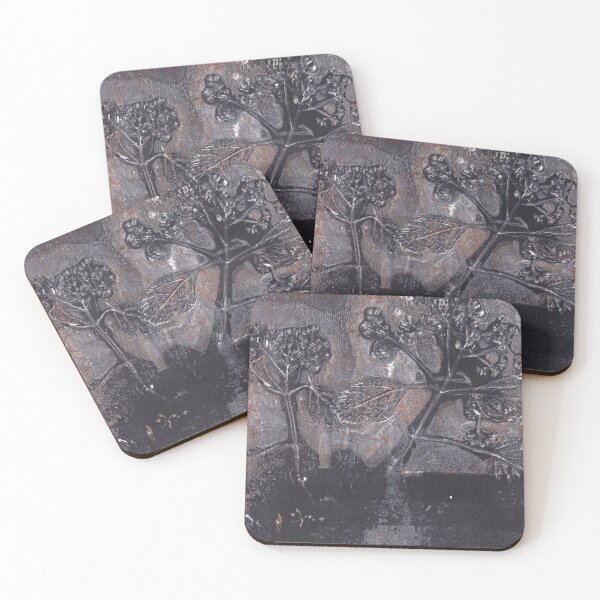 Item preview, Hydrangea hortensia monoprint designed and sold by kittyvdheuvel.