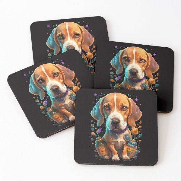 Item preview, Cute beagle dog designed and sold by QuantumAbstract.