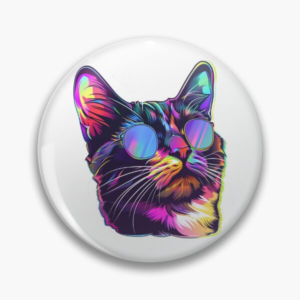 Item preview, Vibrant Cat designed and sold by JaneDesignsForU.
