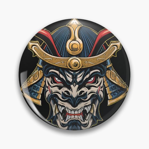 Item preview, Weaboo Devil Samurai Mask! designed and sold by graphicboyz112.