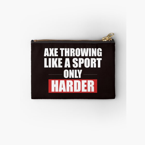 Item preview, Axe Throwing Like A Sport Only Harder, Funny Axe Throwing, Axe Throwing Quote designed and sold by Aerial Addicts.