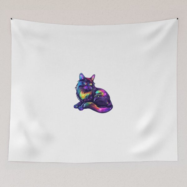 Item preview, Vibrant Magical Cat designed and sold by JaneDesignsForU.