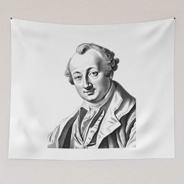 Item preview, Portrait of Denis Diderot designed and sold by NTGUILTY.
