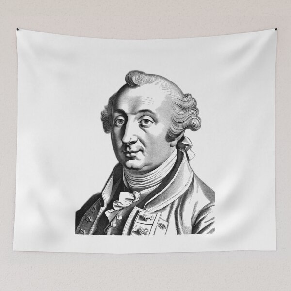 Item preview, Denis Diderot portrait designed and sold by NTGUILTY.