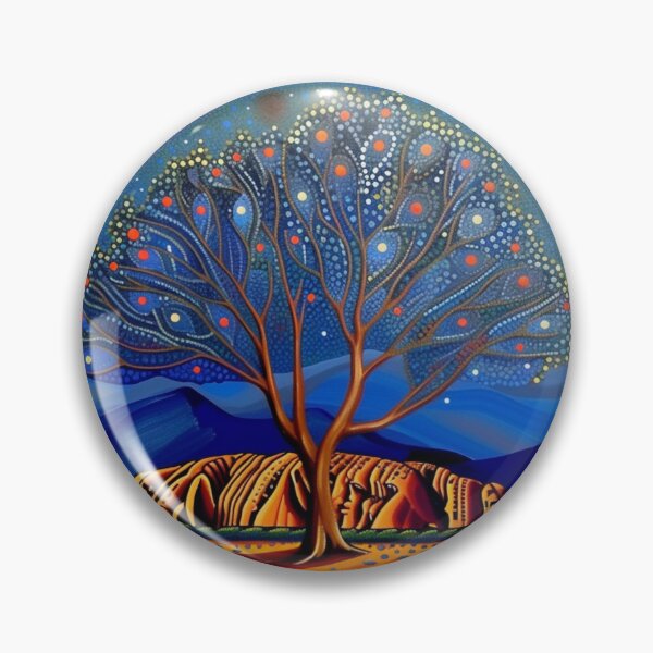 Item preview, Cosmic Dreamtime at Uluru designed and sold by HomeAndHope.