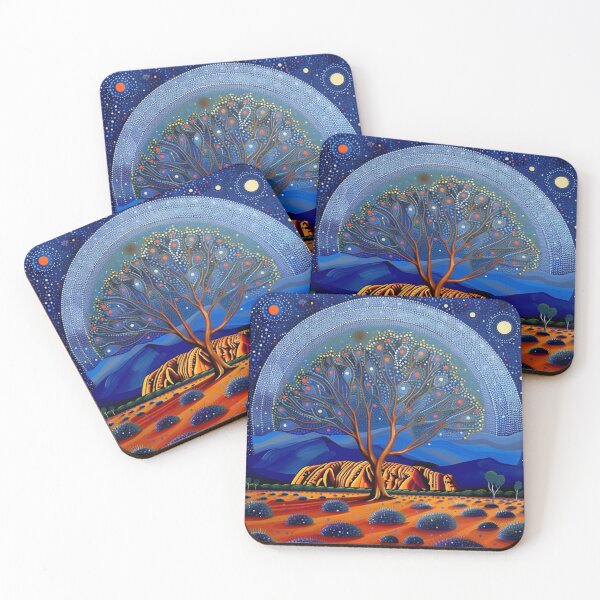 Item preview, Cosmic Dreamtime at Uluru designed and sold by HomeAndHope.