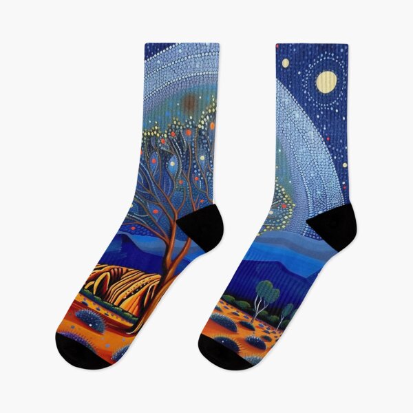 Item preview, Cosmic Dreamtime at Uluru designed and sold by HomeAndHope.
