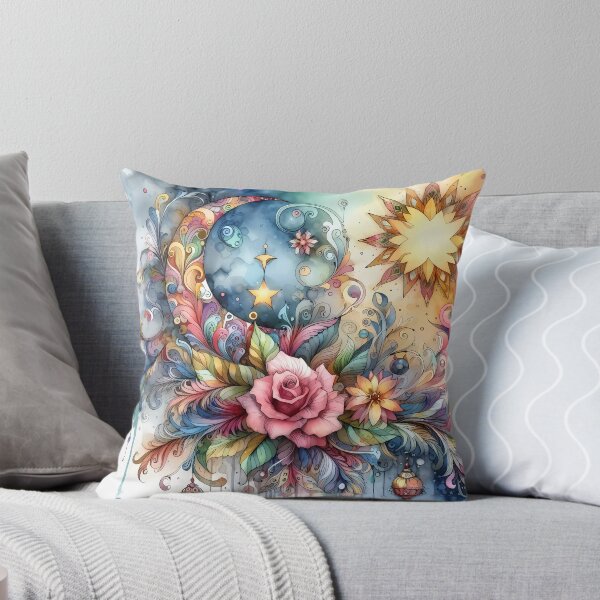 Item preview, Celestial Bloom: An Ethereal Floral Universe designed and sold by Vitalka-uk.