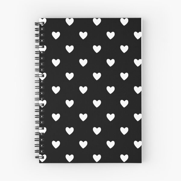 Item preview, White Hearts Pattern designed and sold by Motogetsu.