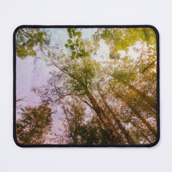 Item preview, circle of treetops on spring sky designed and sold by Taya Johnston.