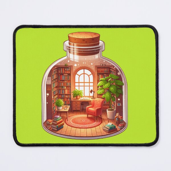 Item preview, Tiny Library in a Bottle designed and sold by stickyfoot.