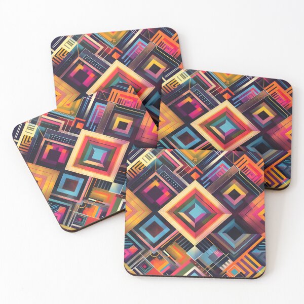 Item preview, Vibrant  Colorful Geometric Seamless Pattern  designed and sold by Apkdesigner.