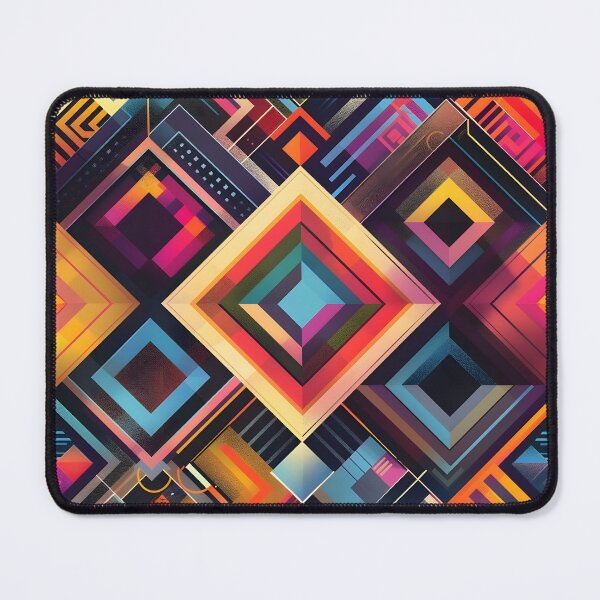 Item preview, Vibrant Colorful Geometric Seamless Pattern designed and sold by Apkdesigner.