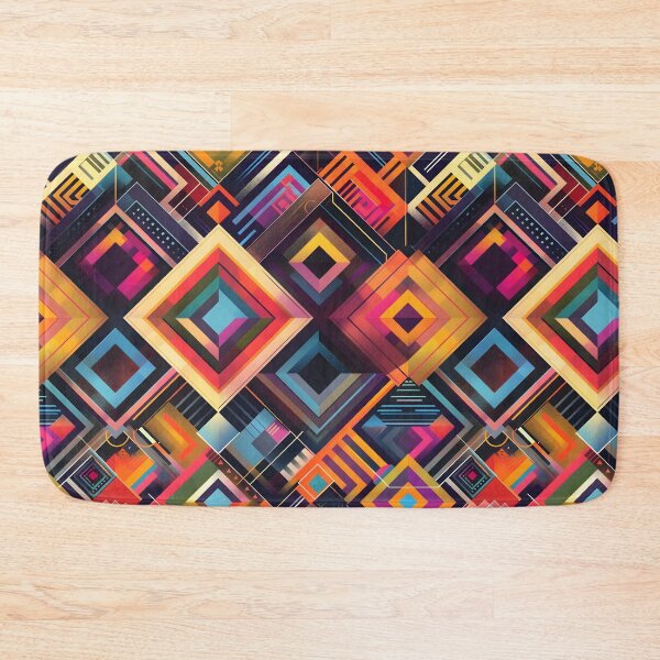 Item preview, Vibrant  Colorful Geometric Seamless Pattern  designed and sold by Apkdesigner.