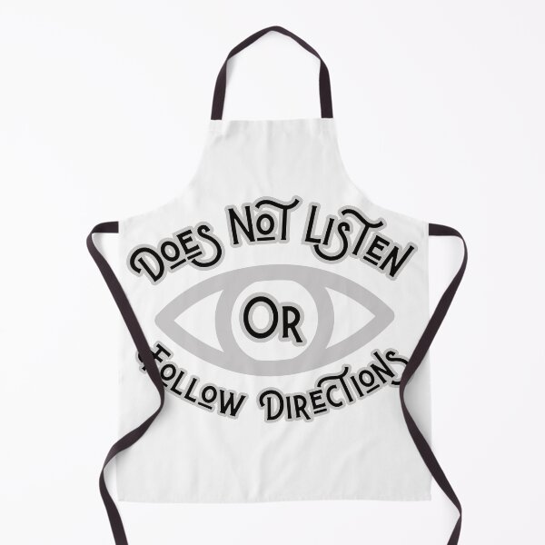 Item preview, No escucha ni sigue instrucciones designed and sold by Psycho-Crazy.