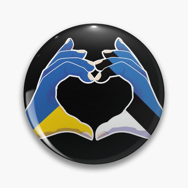 Artikelvorschau, Estland Estnisch Ukraine Ukrainisch Liebe Herz Frieden entworfen und verkauft von FlagX.