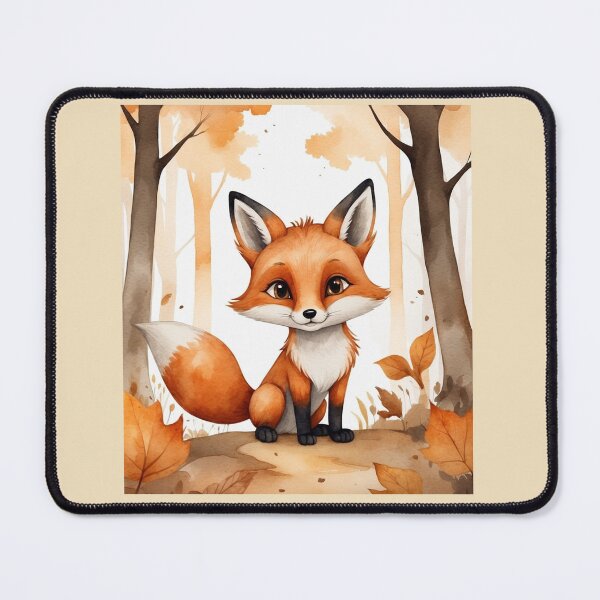 Item preview, A little fox in an autumn scenery. designed and sold by NewtBoo.