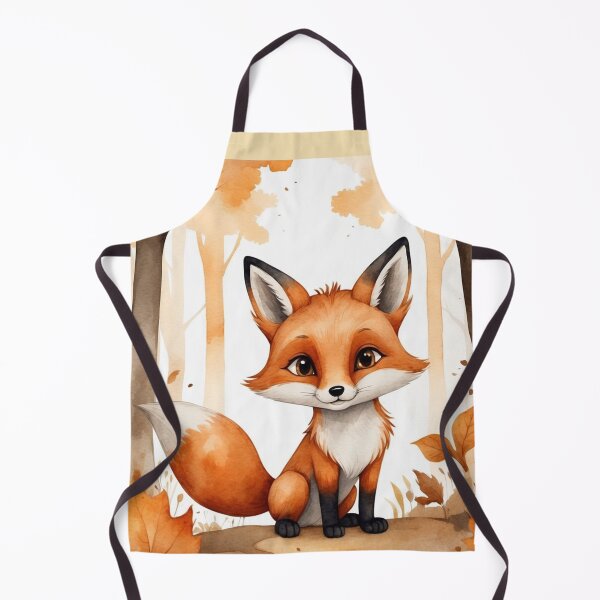 Item preview, A little fox in an autumn scenery. designed and sold by NewtBoo.