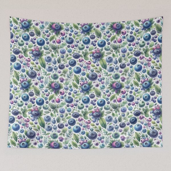 Item preview, Blueberry design-repeating pattern designed and sold by Dominika Farkašová.