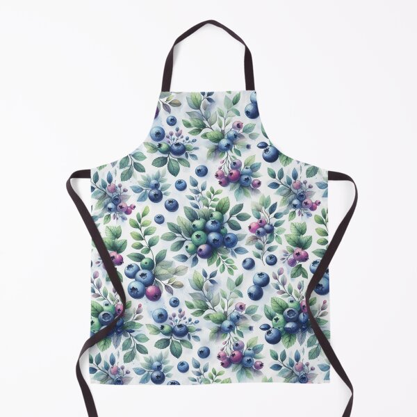 Item preview, Bush of blueberries-repeating pattern designed and sold by Dominika Farkašová.