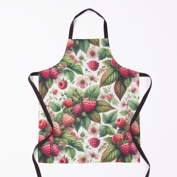 Item preview, Floral raspberry design-repeating pattern designed and sold by Dominika Farkašová.