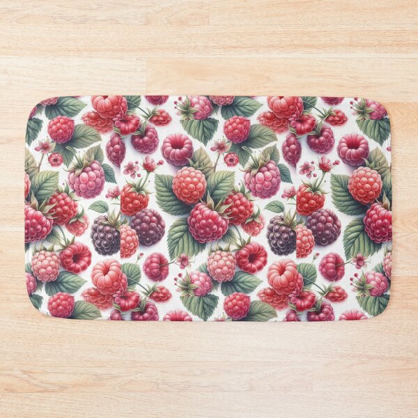 Item preview, Scattered raspberry pattern -repeating pattern designed and sold by Dominika Farkašová.