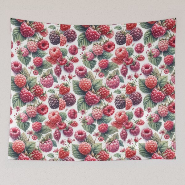 Item preview, Scattered raspberry pattern -repeating pattern designed and sold by Dominika Farkašová.